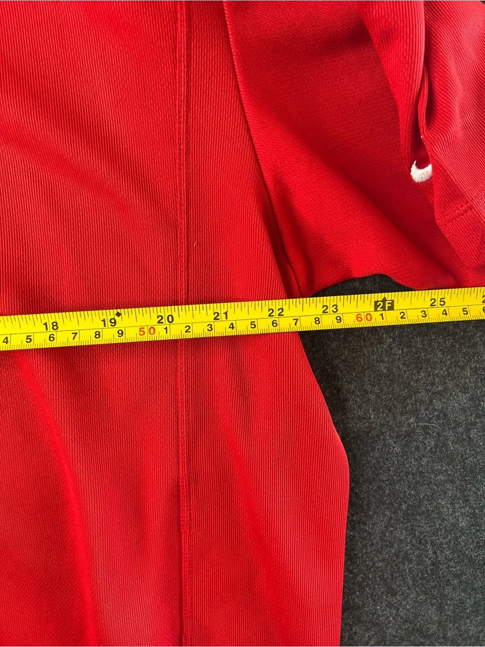 Nike Dri-Fit LA Angels Red Mens Golf Polo Shirt Size XL Performance Athletic Fit
